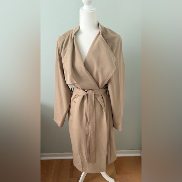 H&M Beige Trench Coat - Picture 2 of 13